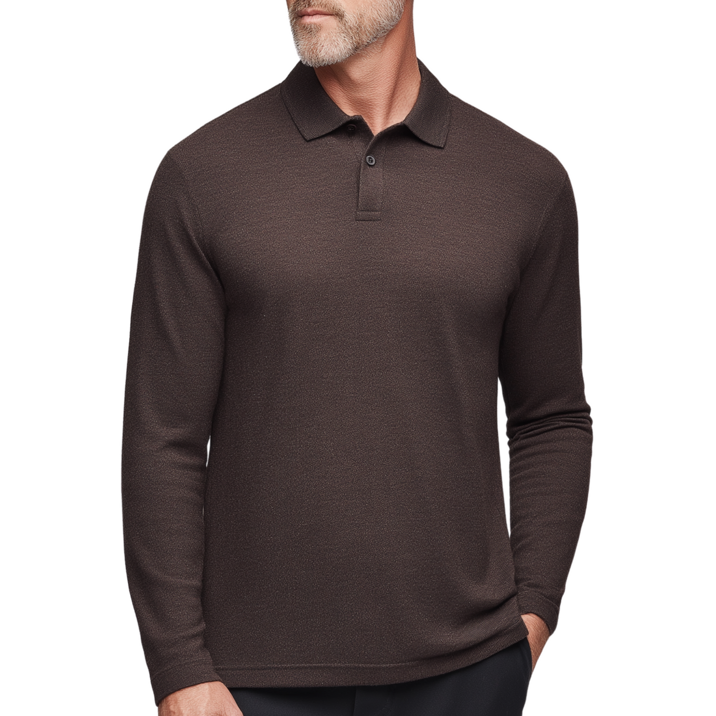 INNER Long Sleeve Polo shirt