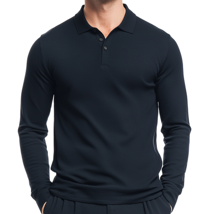 JUNTO Long Sleeve Polo shirt
