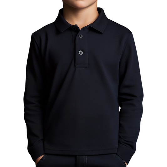 LADS Long Sleeve Polo shirt