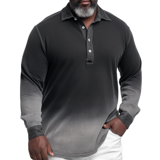 MATURE Long Sleeve Polo shirt