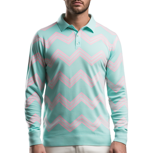 PRIVILEDGED Long Sleeve Polo shirt