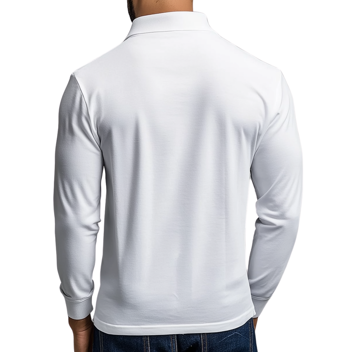 SCAFFOLD Long sleeve Polo shirt