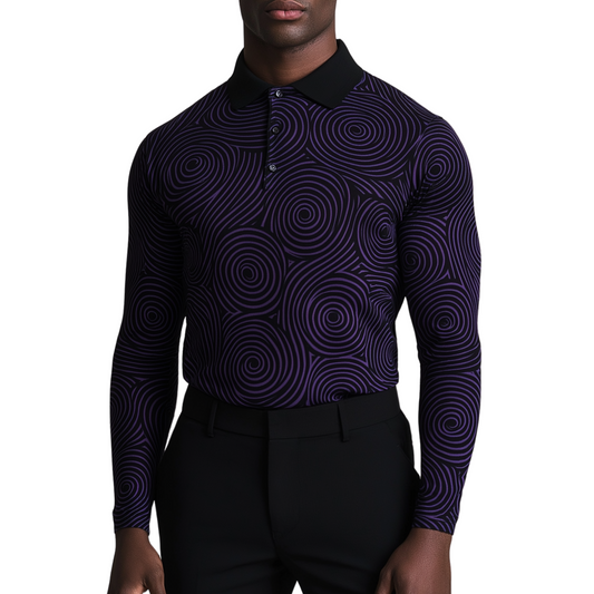 SHARP Long Sleeve Polo shirt