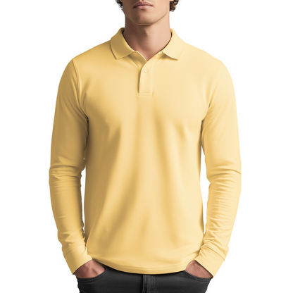 SOUP AND FISH Long Sleeve Polo shirt