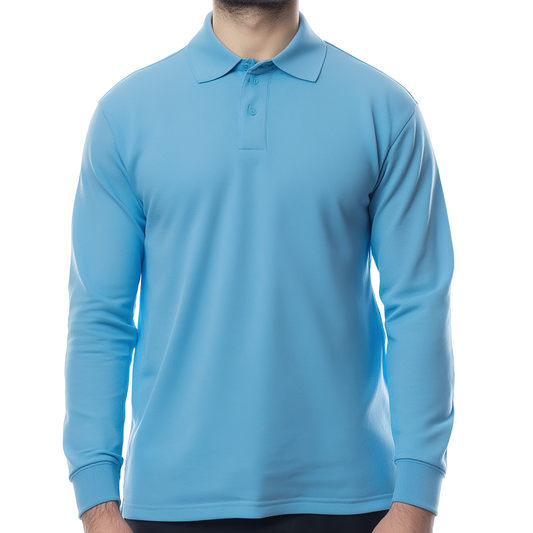 T-SHIRT AND JEANS Long Sleeve Polo shirt