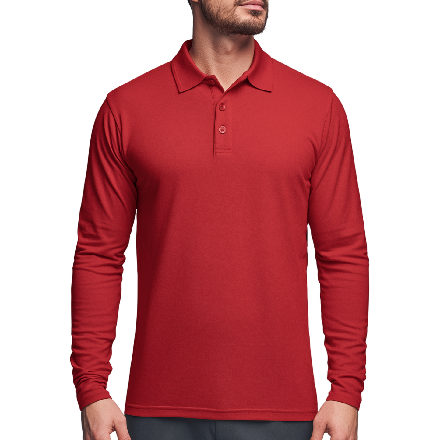 TAILS Long sleeve Polo shirt