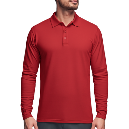 TAILS Long sleeve Polo shirt