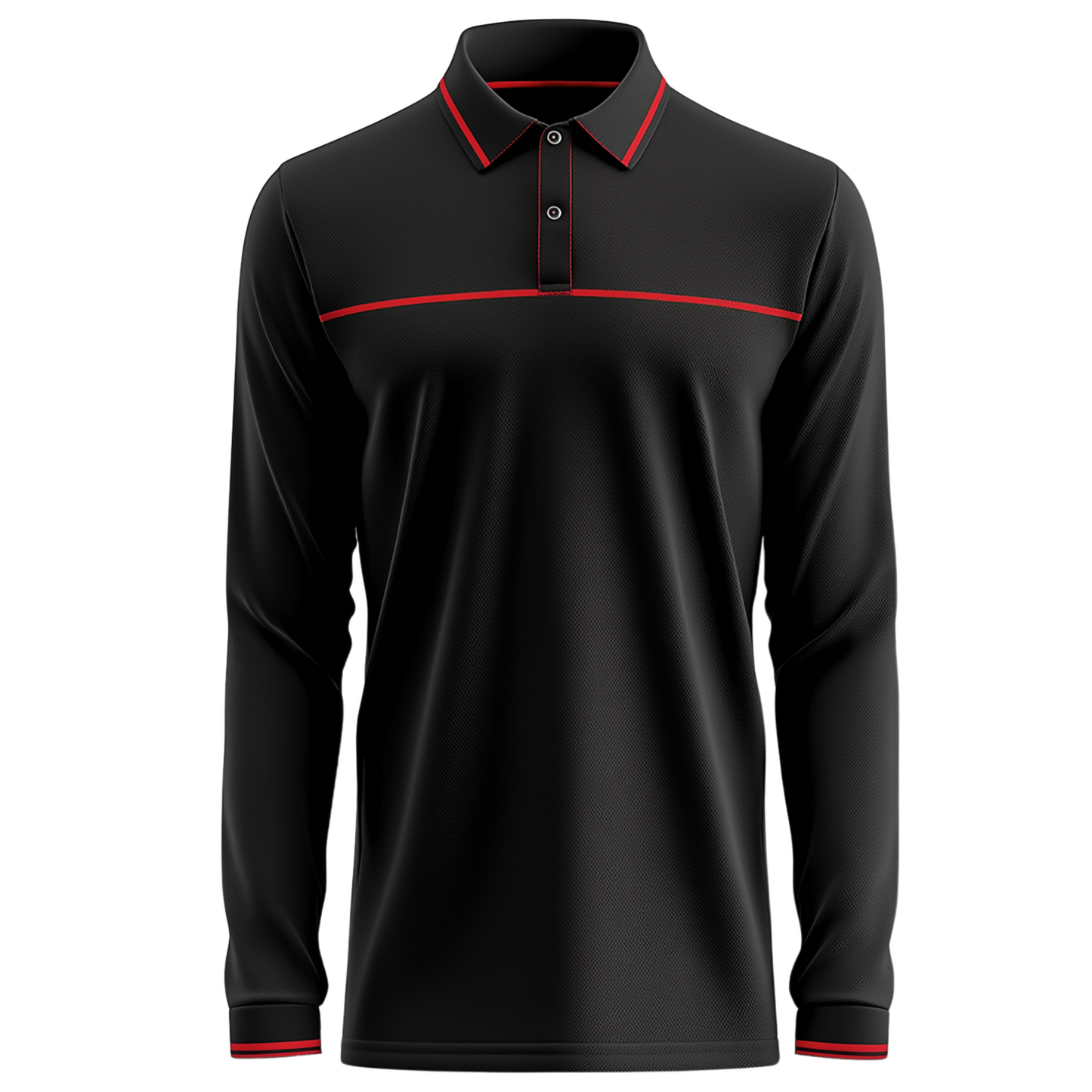 BOOTHS Long Sleeve Polo shirt
