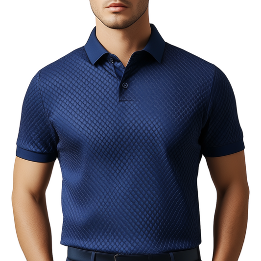 EVENING SUIT Short Sleeve Polo shirt
