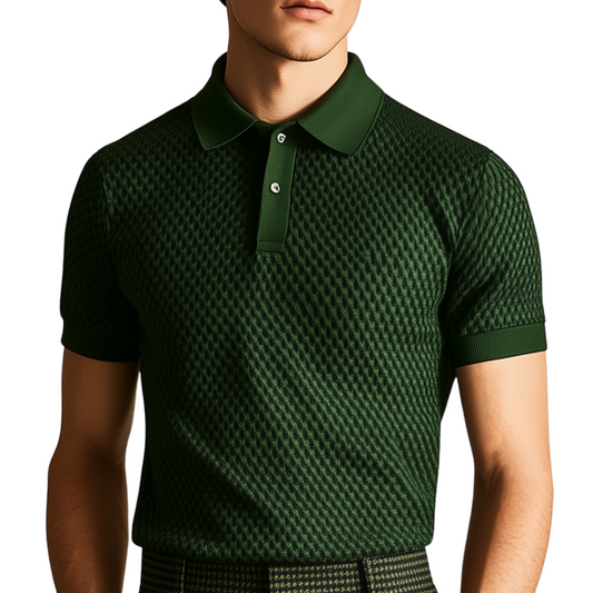 FORMAL JACKETS Short Sleeve Polo shirt