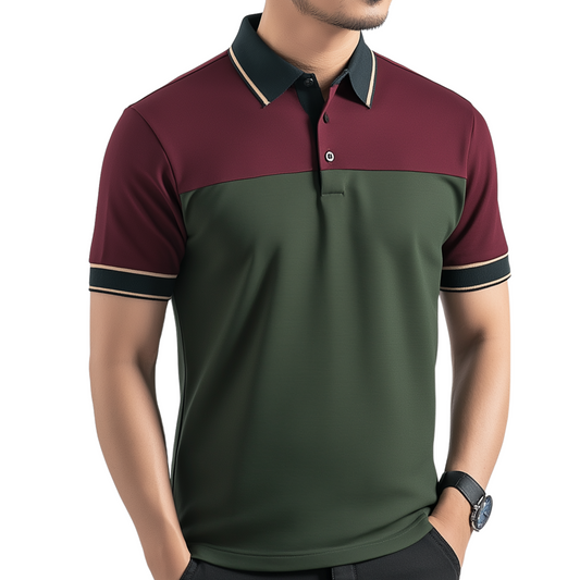 BOOTHS Short sleeve Polo shirt
