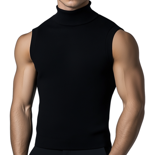 BLACK TIE ATTIRE Sleeveless Sweater