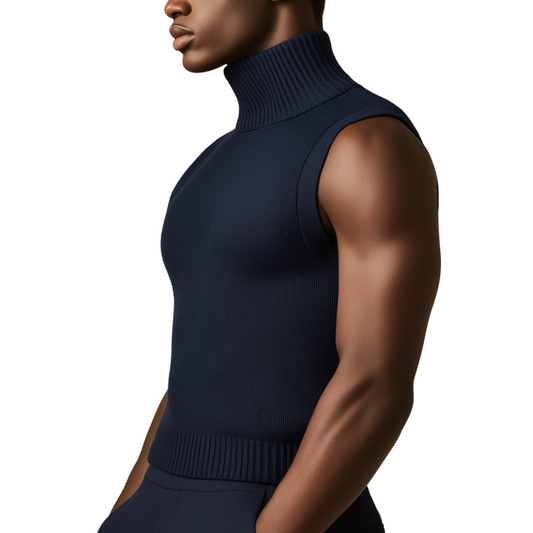 EVENING SUIT Sleeveless Sweater
