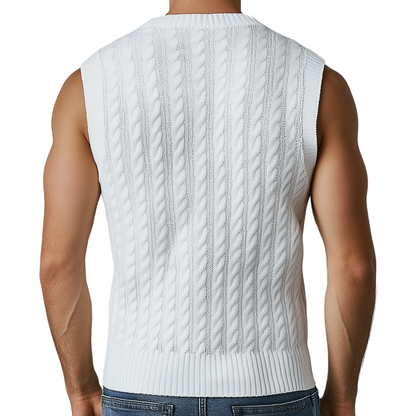 SCAFFOLD Sleeveless Sweater