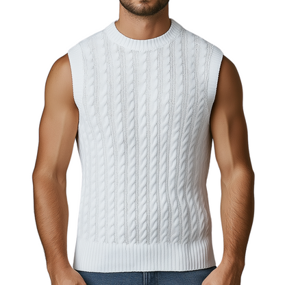 SCAFFOLD Sleeveless Sweater