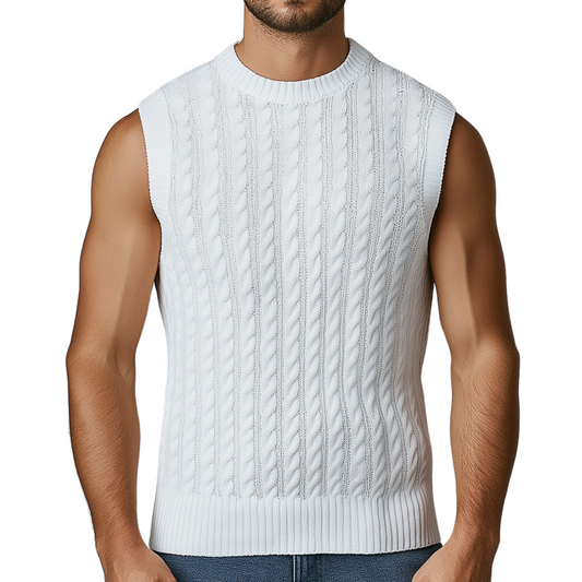 SCAFFOLD Sleeveless Sweater