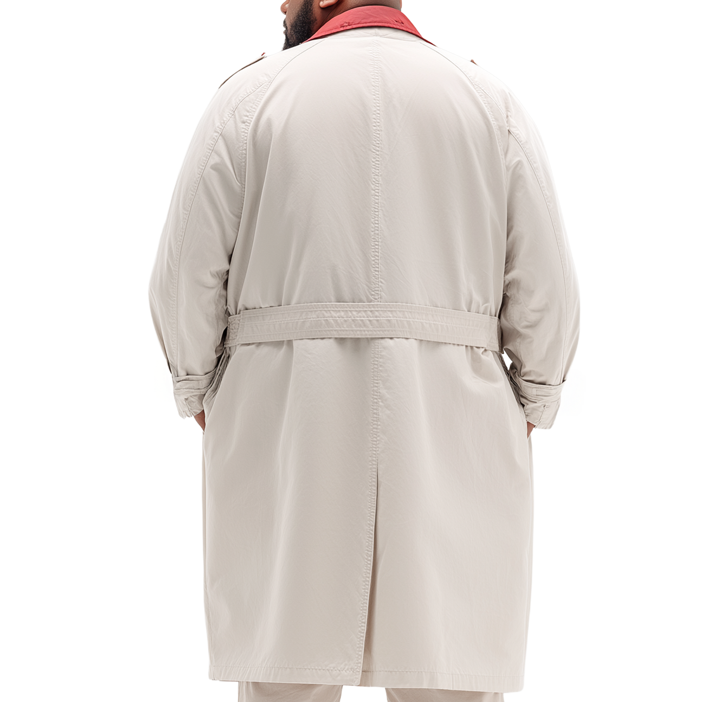 GENEROUS FIT Trench coat