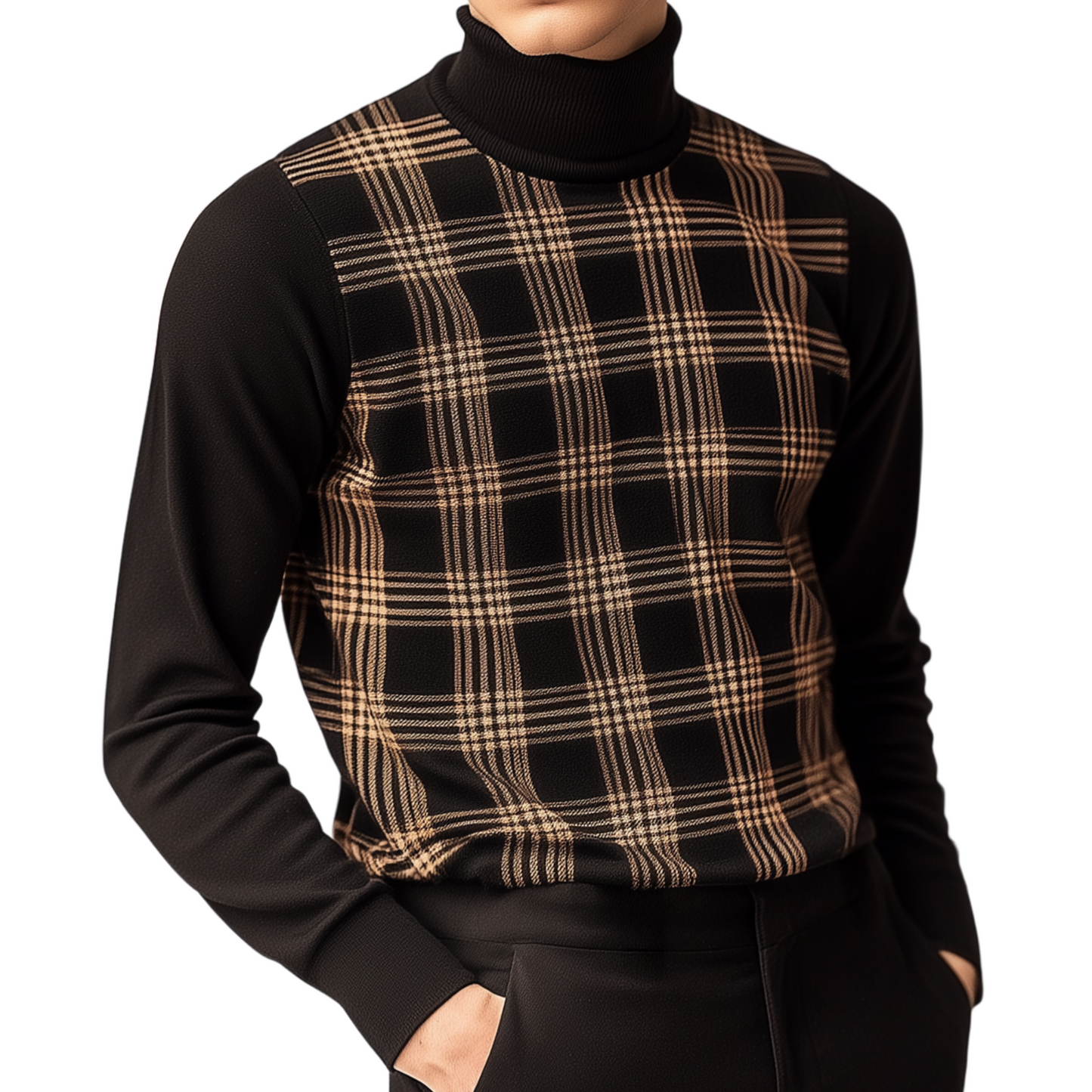 BLACK TIE ATTIRE Turtle neck