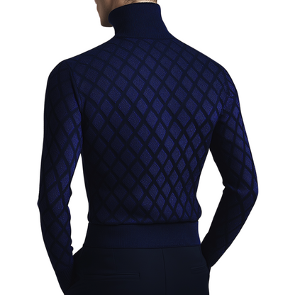 EVENING SUIT Turtle neck