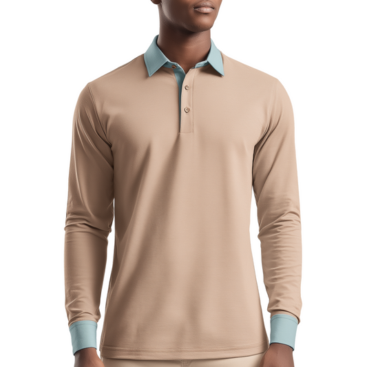PRIVY Long Sleeve Polo shirt