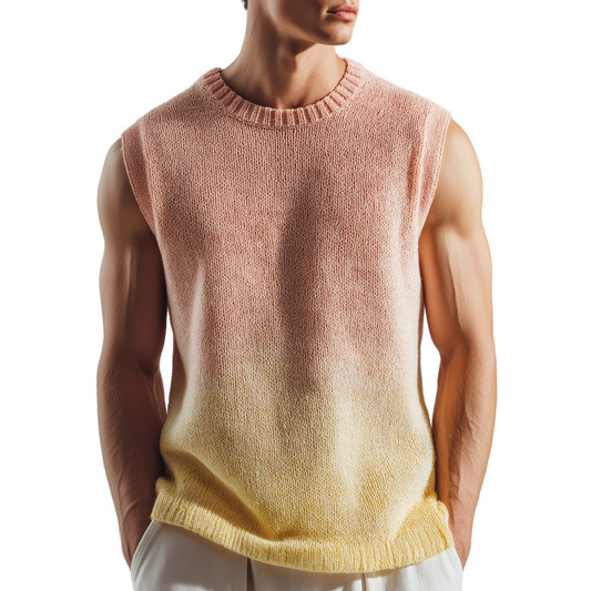 SOUP AND FISH Sleeveless Sweater