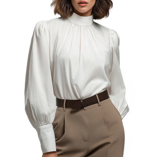 WHITE-TIE Blouse