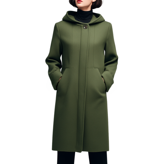 FORMAL ATTIRE Hooded coat