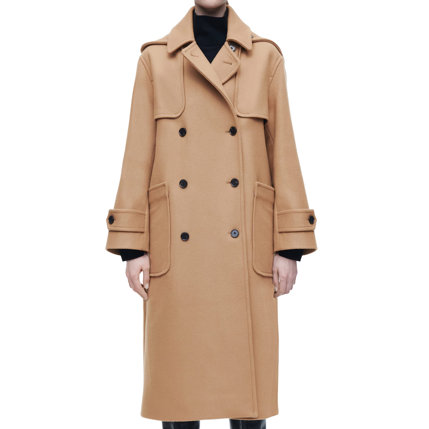 SWANKY Hooded coat