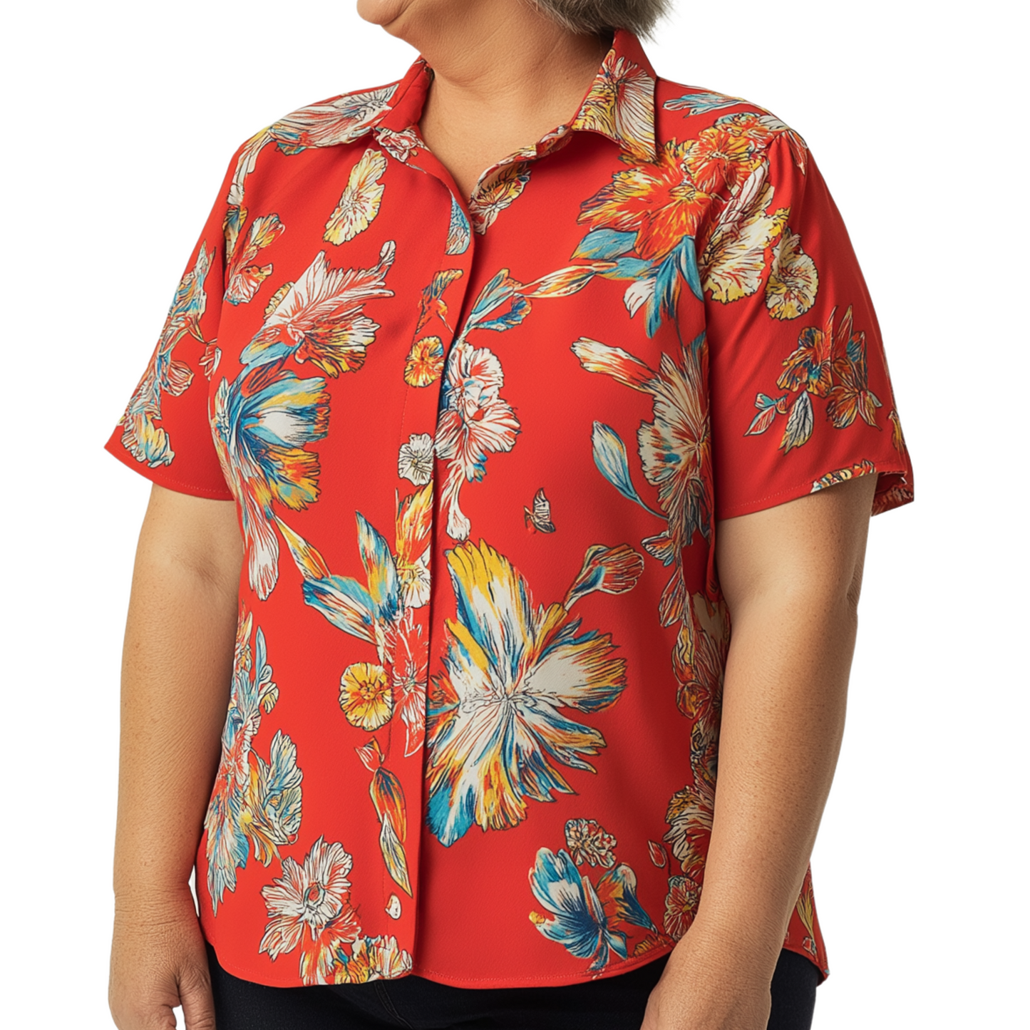 RESPECTABLE Short-sleeve blouse