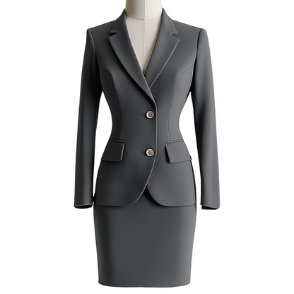 WHITE-TIE Skirt suit