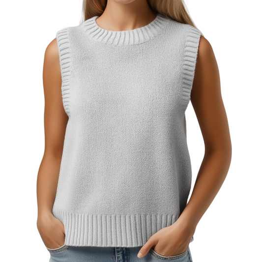 BURLESQUE Sleeveless Sweater