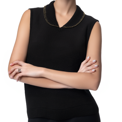 DAME Sleeveless Sweater