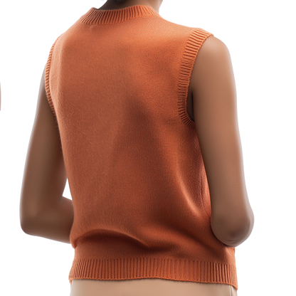 EXQUISITE Sleeveless Sweater