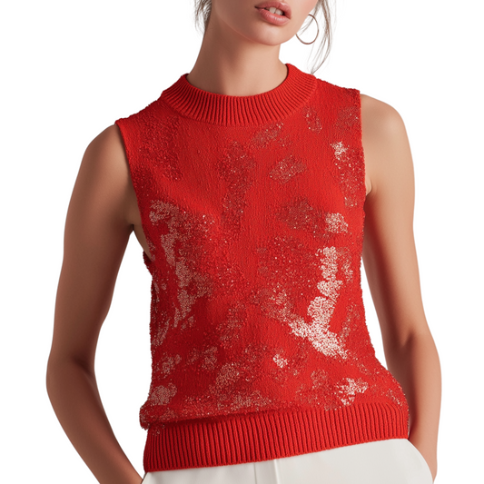 SOIREE Sleeveless Sweater