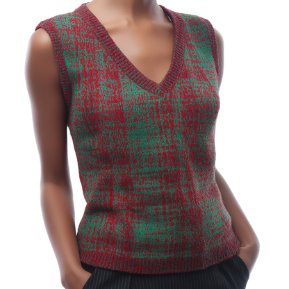 TWEEDY Sleeveless Sweater