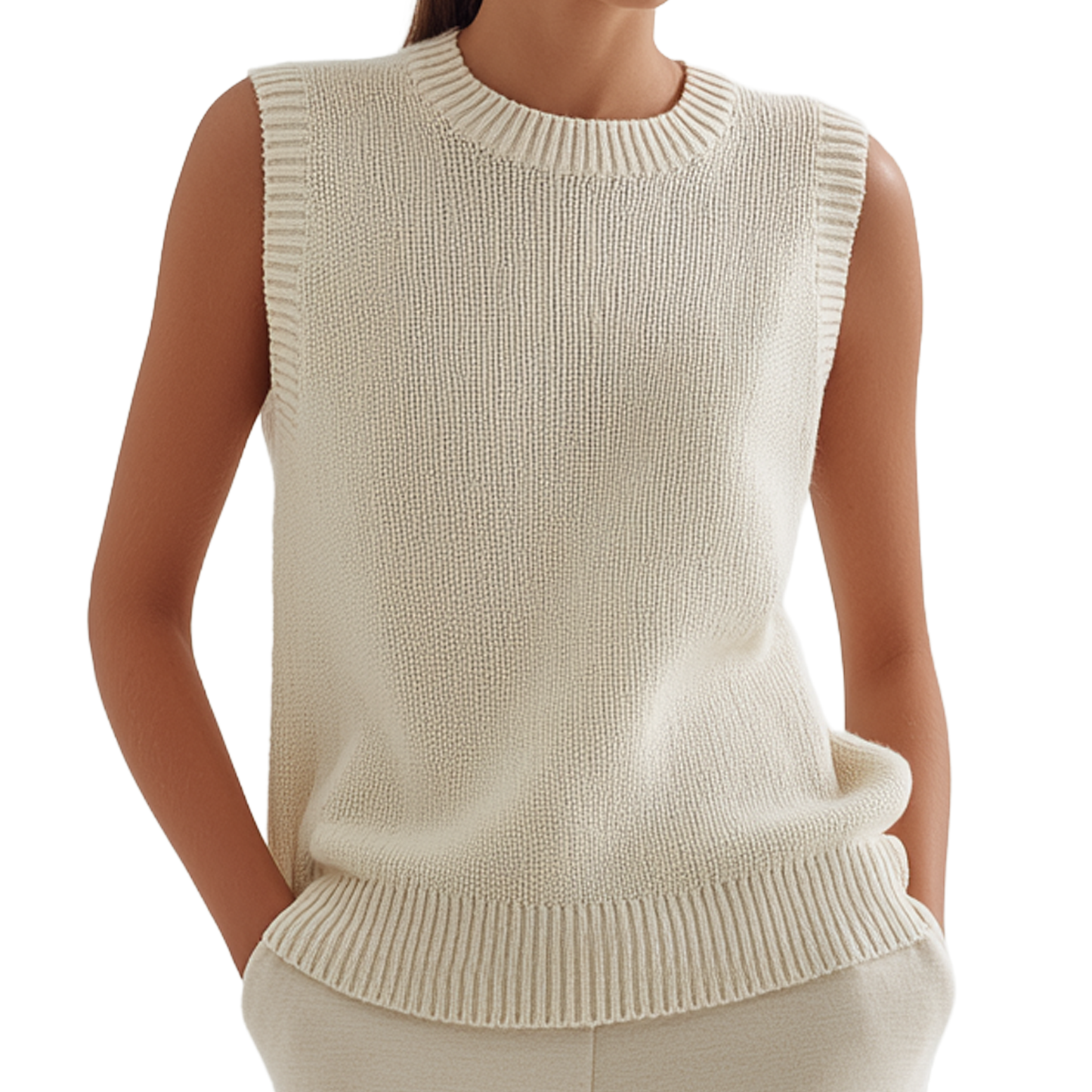 KINDREDS Sleeveless Sweater