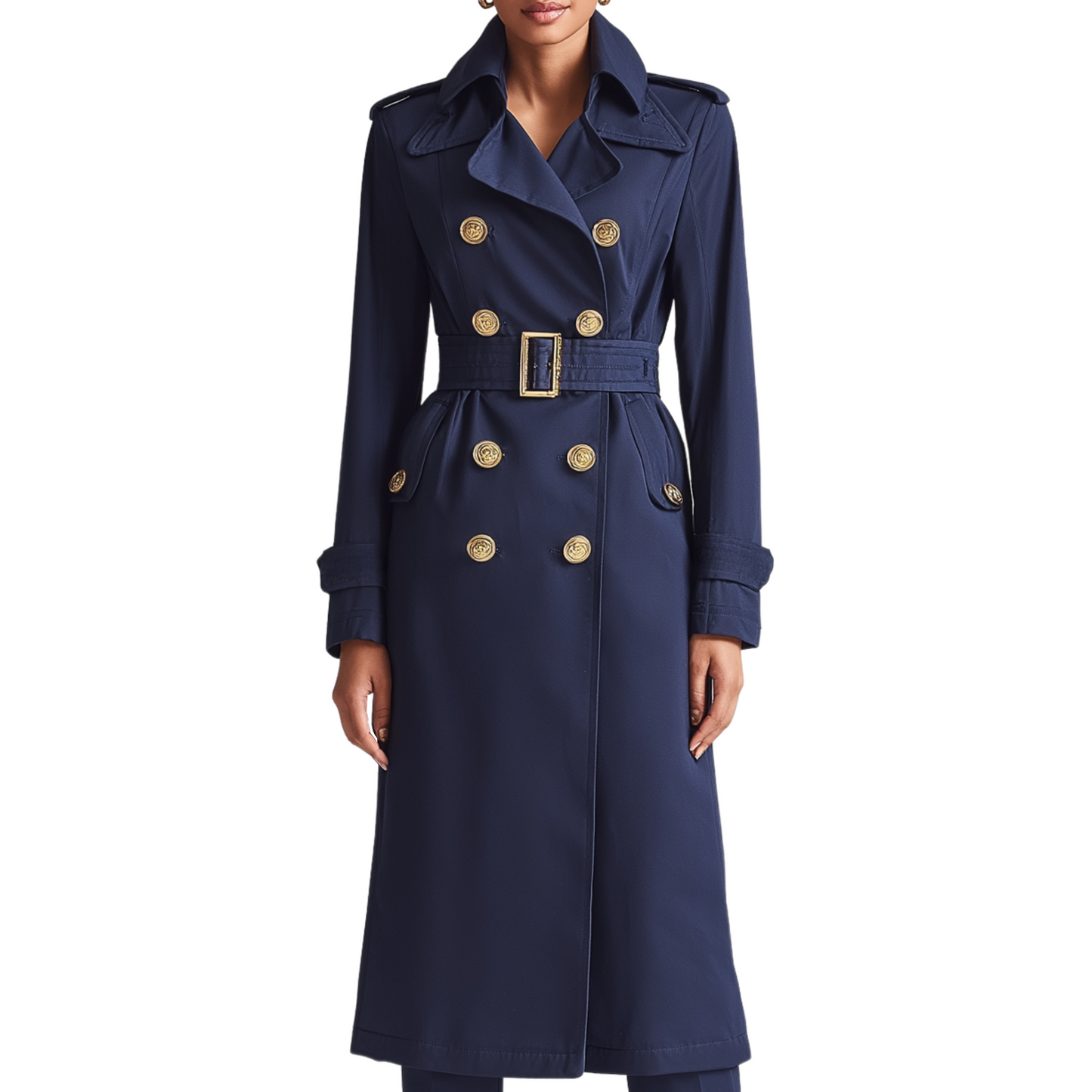 DISCRETE Trench coat