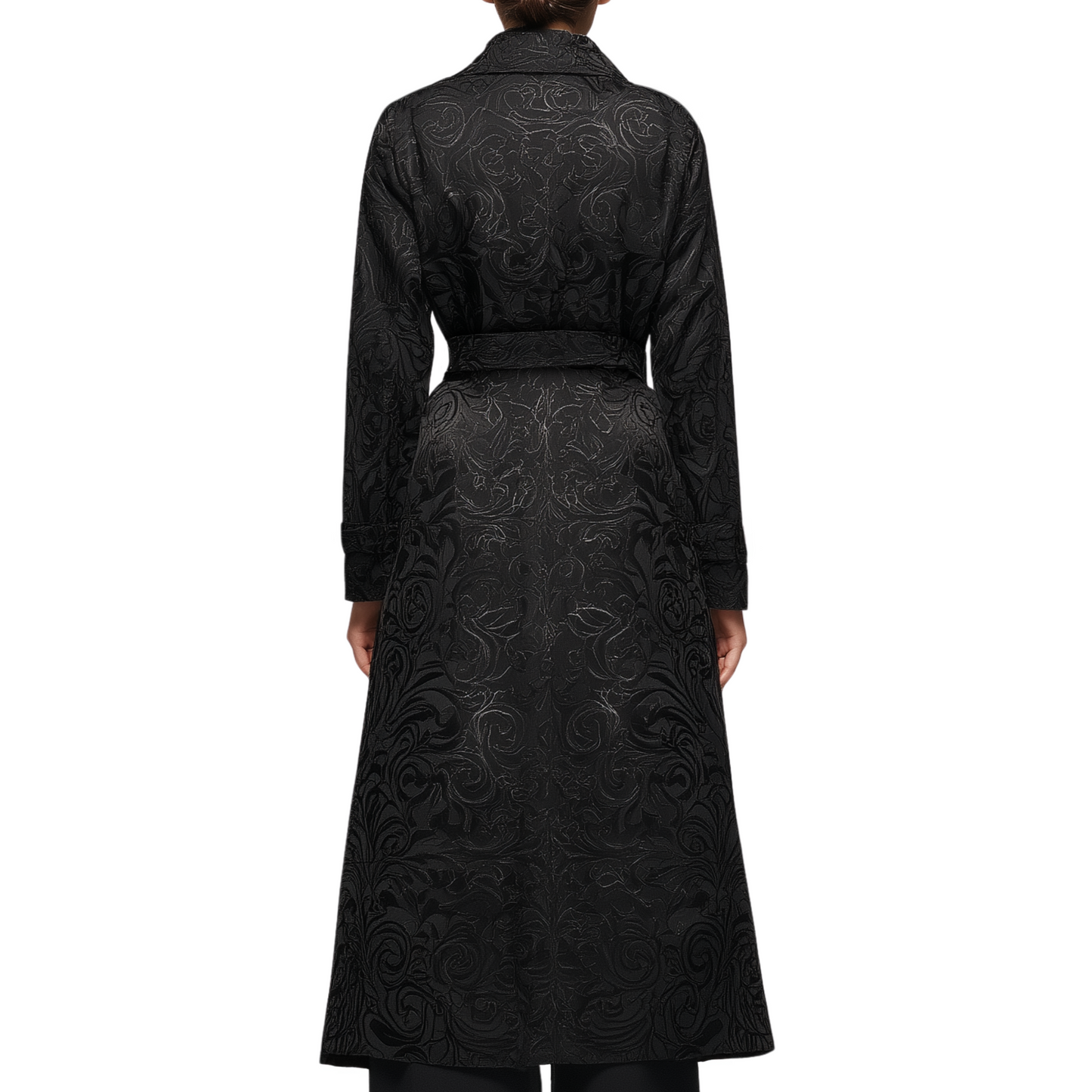 FULL FEATHER Trench coat