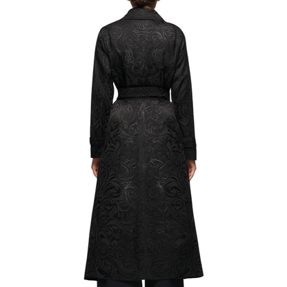FULL FEATHER Trench coat