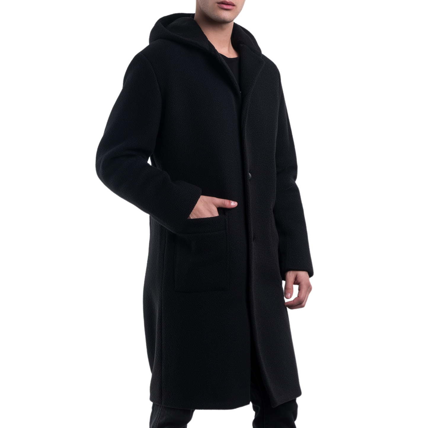 Charm Hooded Coat