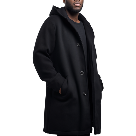 DOMINANT Hooded coat