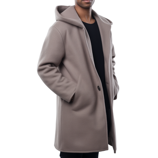 Tasteful Hooded coat