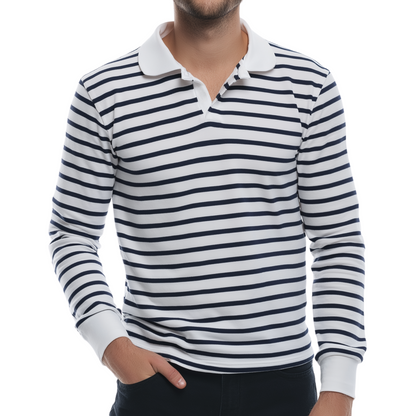 CHARM Long Sleeve Polo shirt