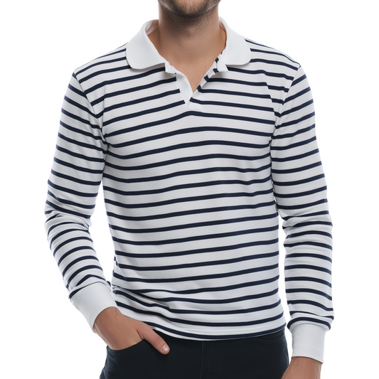 CHARM Long Sleeve Polo shirt