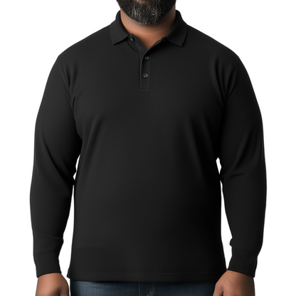 DOMINANT Long Sleeve Polo shirt