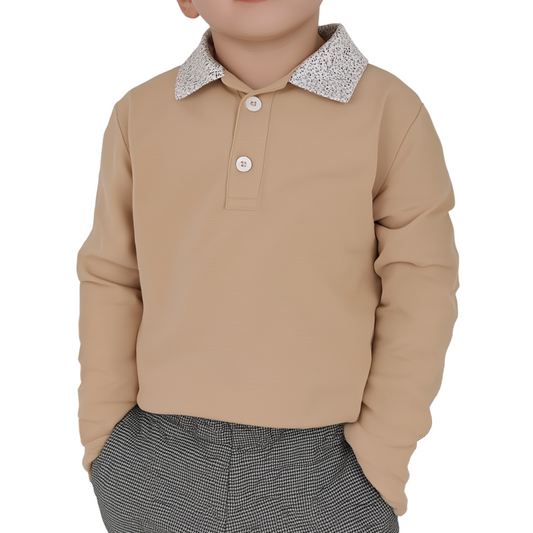 FAIRY TALE Long Sleeve Polo shirt