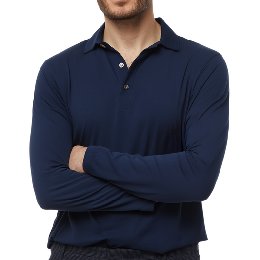 SPLENDOR Long Sleeve Polo shirt
