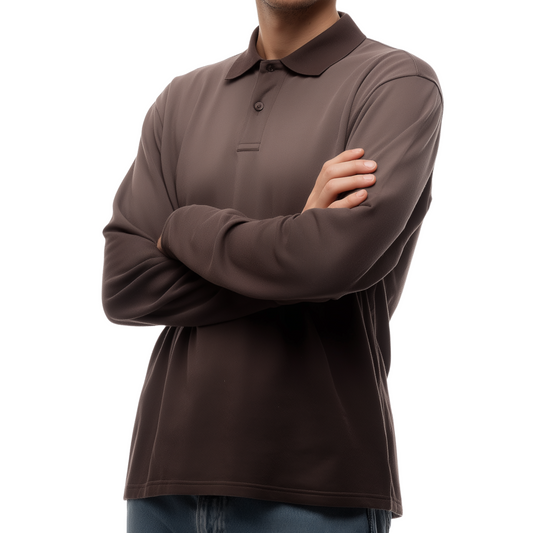 TASTEFUL Long Sleeve Polo shirt