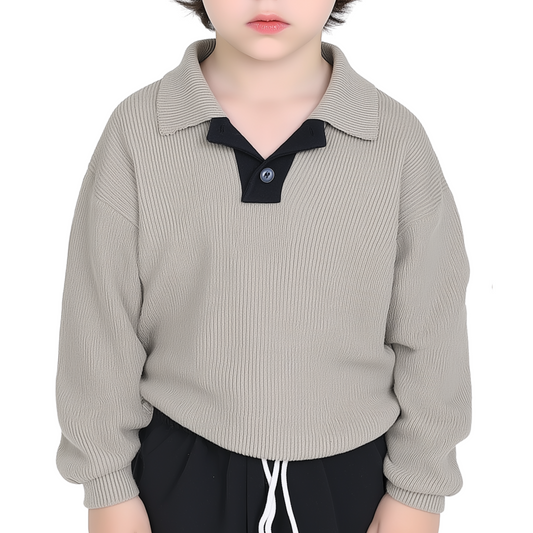 TYKES Long Sleeve Polo shirt