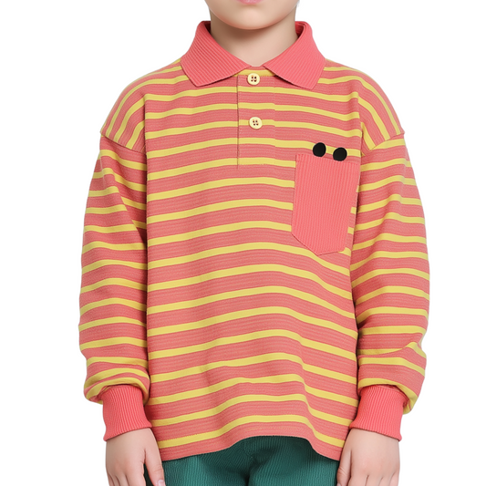UTOPIA Long Sleeve Polo Shirt